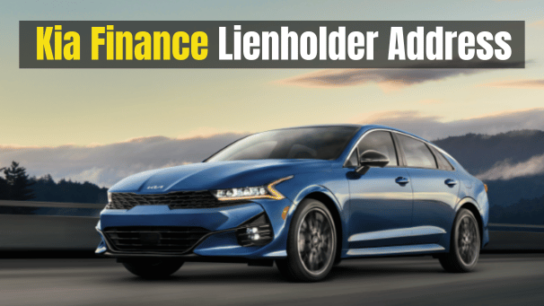 an image of Kia Finance Lienholder Address